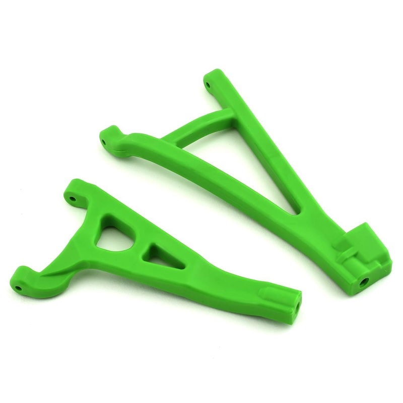 TRAXXAS 8632G Suspension arms, green, front (left), heavy duty (upper (1)/ lower (1))