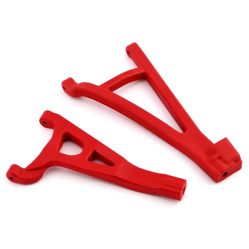 TRAXXAS 8632R Suspension arms, red, front left heavy duty upper (1)/ lower (1))