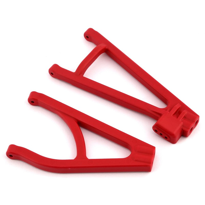 TRAXXAS 8634R Suspension arms, red, rear left heavy duty, adjustable wheelbase upper (1)/ lower (1)
