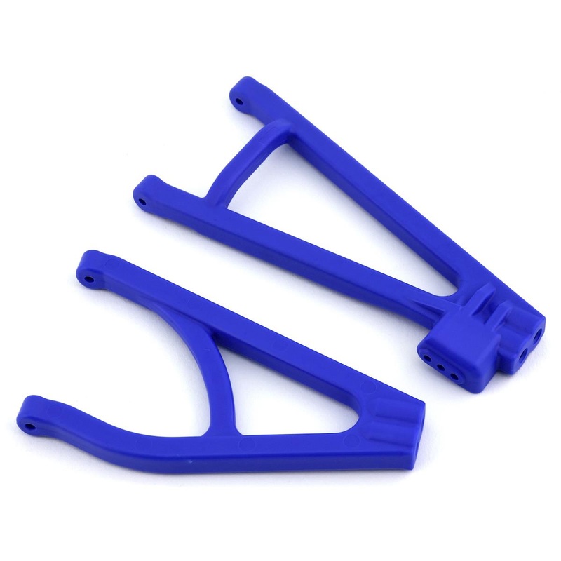 TRAXXAS 8634X Suspension arms, blue, rear (left), heavy duty, adjustable wheelbase (upper (1)/ lower (1))