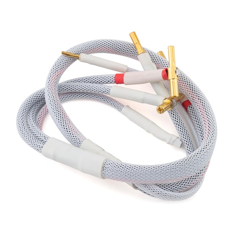 TRINITY TEP2409 2S Pro Charge Cables w/4mm & 5mm Bullet Connector (White)
