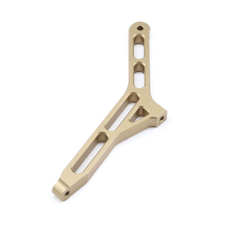 LOSI TLR351004 Rear Chassis Brace, Aluminum, Hard Anodized:5 T, MINI WRC