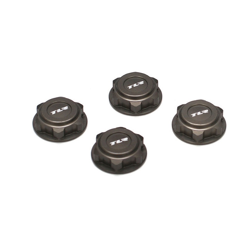 LOSI TLR3538 Covered 17mm Wheel Nuts Aluminum 8B/8T 2.0