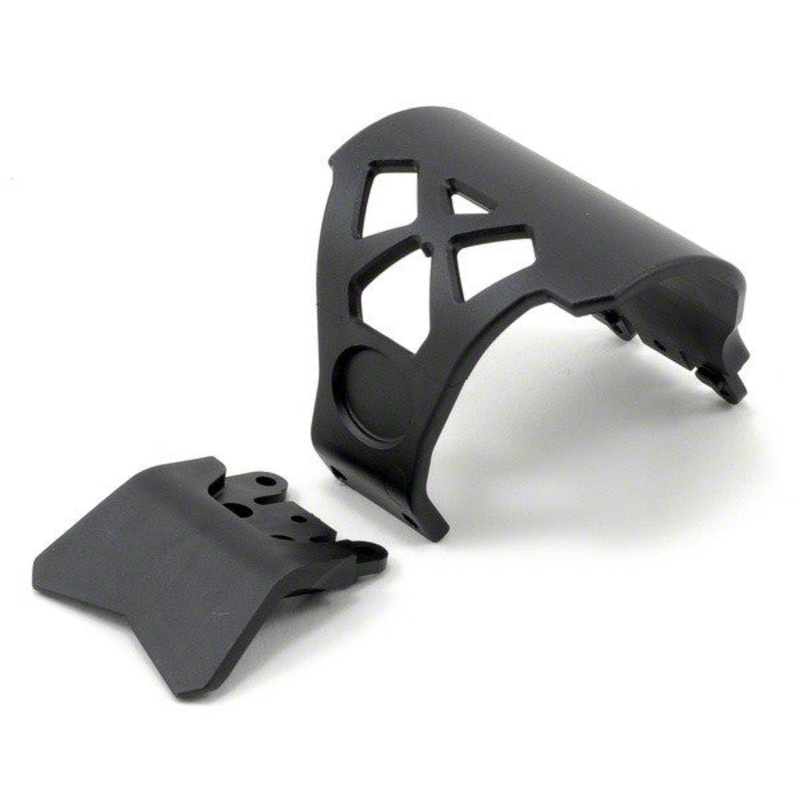 LOSI TLR4158 Motor Guard & Rear Bumper 22SCT