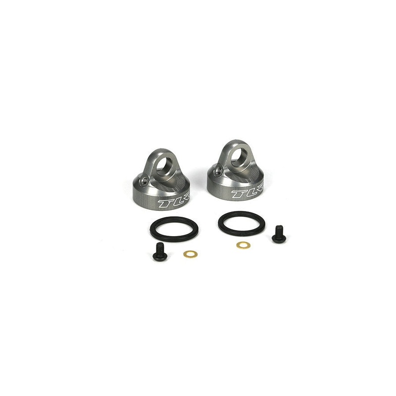 LOSI TLR5062 Bleeder Shock Caps, Aluminum