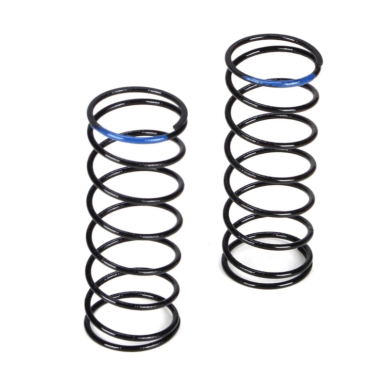 LOSI TLR5183 Front Shock Spring, 3.8 Rate, Blue: 22T