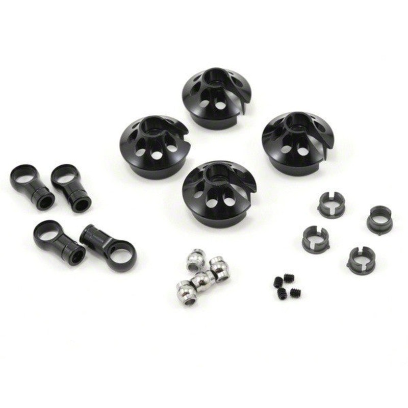 LOSI TLR5434 Shock Ends Cups w/ Hardware Aluminum 8B/8T 2.0 *DISC*