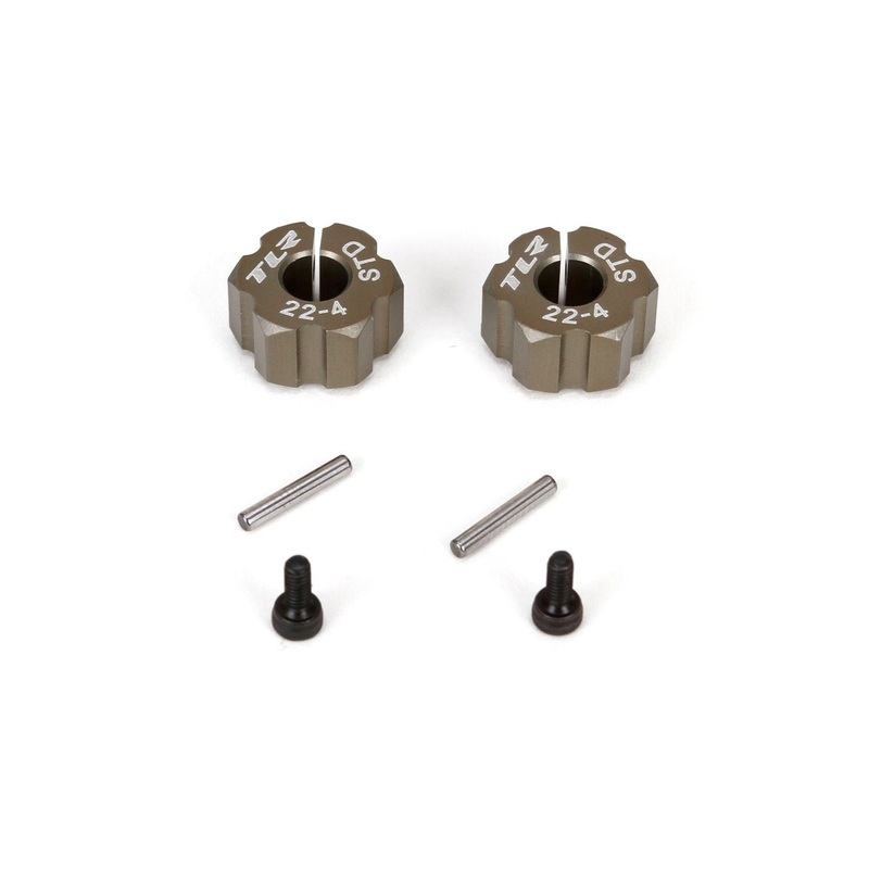 LOSI TLR332010 Rear Hex Standard Width Aluminum 22-4
