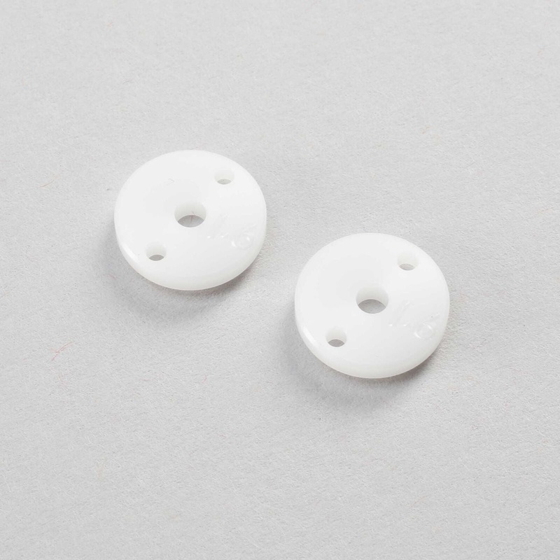 LOSI TLR333014 Machined Shock Pistons, Thin 2 x 1.6mm G3 (2)