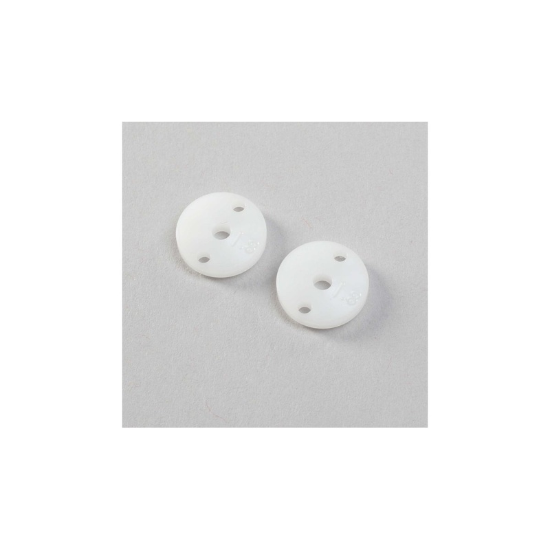 LOSI TLR333017 Machined Shock Pistons, Thin 2 x 1.8mm G3