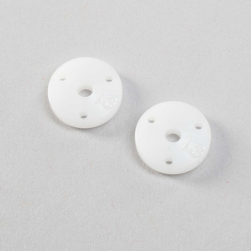 LOSI TLR333019 Machined Shock Pistons, Thin 3 x 1.3mm G3 (2)