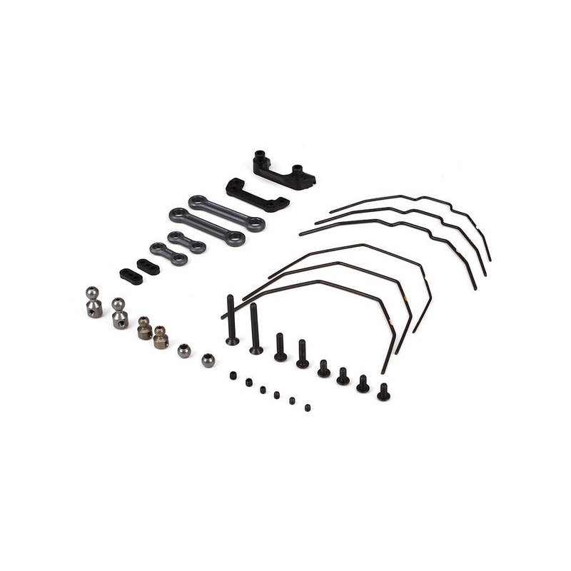 LOSI TLR334006 Sway Bar Kit Front & Rear 22-4