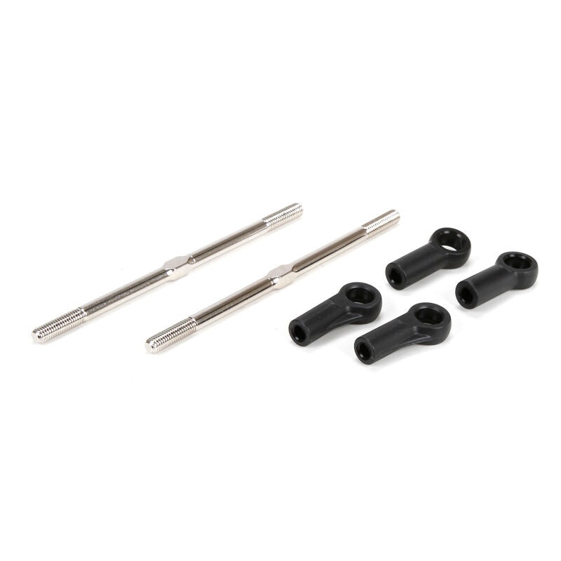 LOSI TLR244034 Turnbuckle, 5 x 107mm (2): 8T