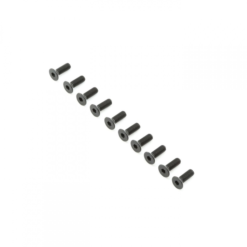 LOSI TLR255013 Flat Head Screws M4x12mm (10)