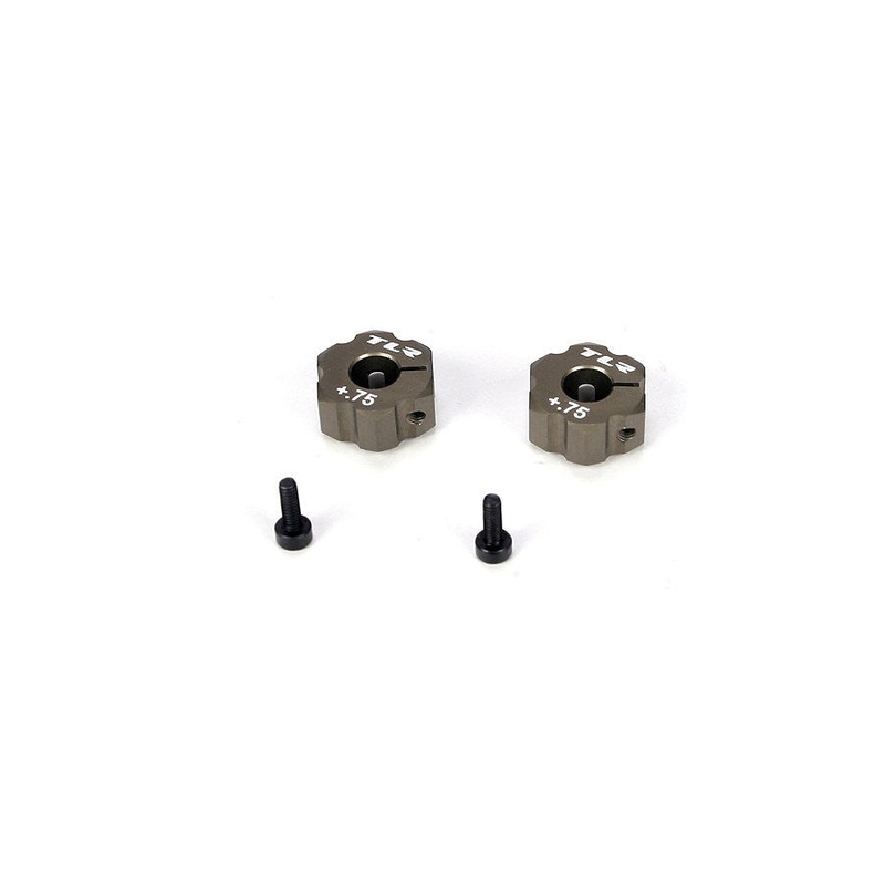 LOSI TLR2931 Rear Hex +.75mm Width Aluminum 22