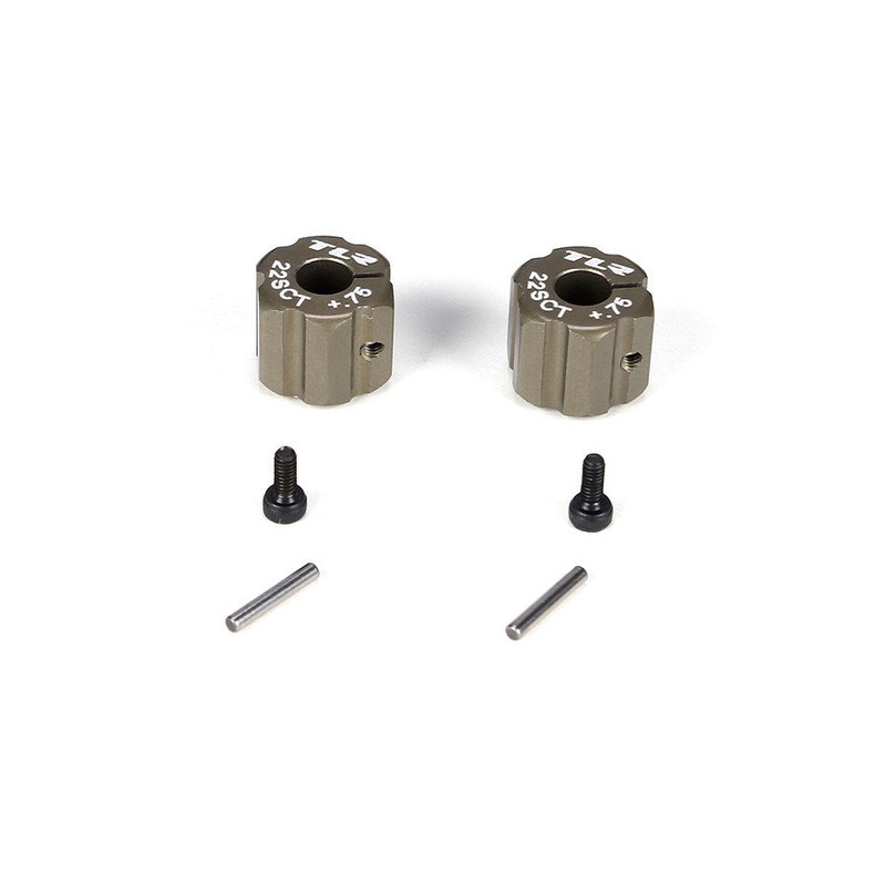 LOSI TLR2934 Rear Hex +.75mm Width Aluminum 22SCT