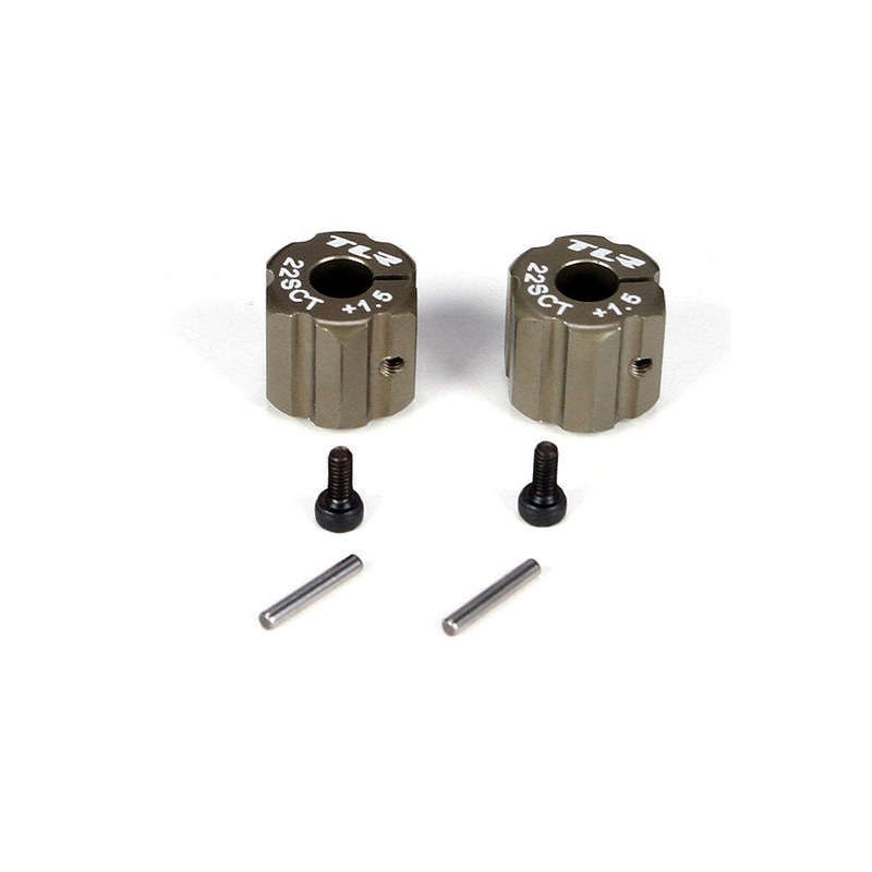 LOSI TLR2935 Rear Hex +1.5mm Width Aluminum 22SCT