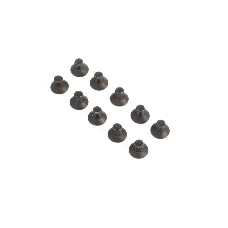 LOSI TLR235011 M2.5x4 2.5x4mm Flat Head Screws (10)