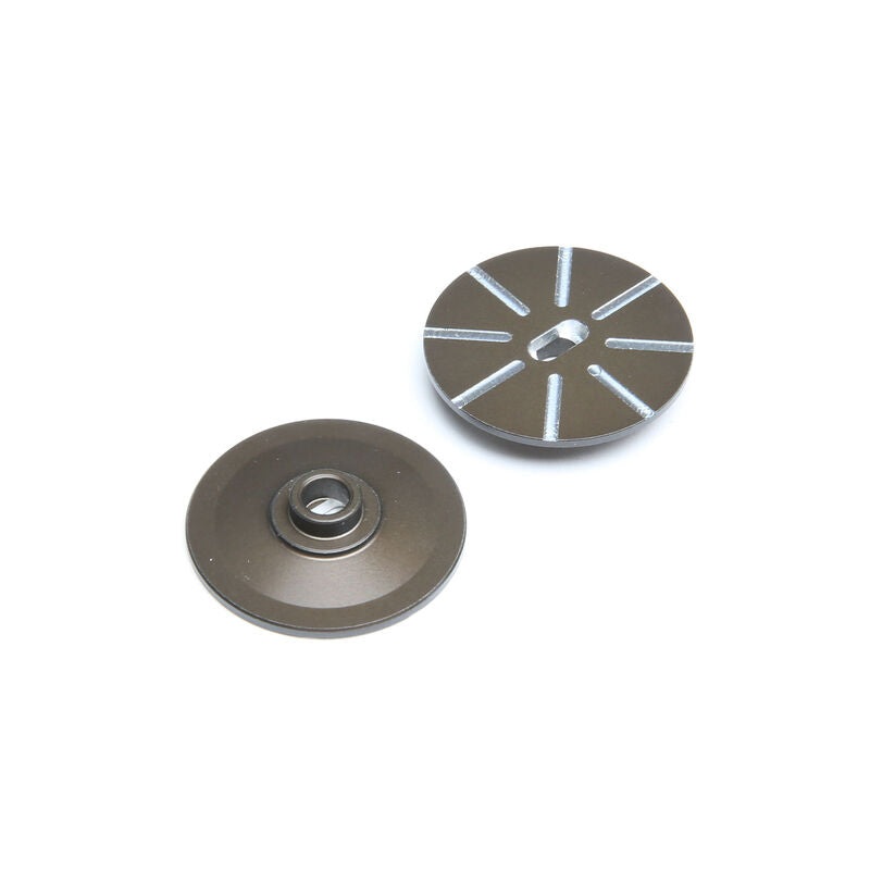 LOSI TLR232084 Grooved Slipper Plates, SHDS (2)