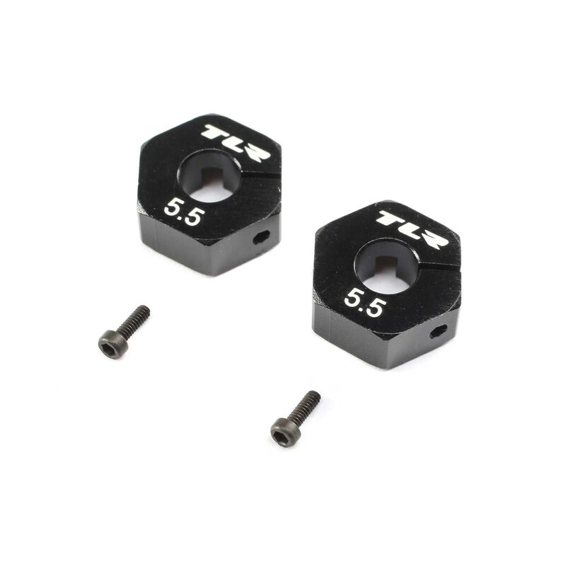 LOSI TLR232114 Wheel Hex 12mm x 5.5mm (2)