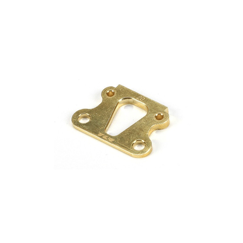 LOSI TLR1048 Brass Kick Angle Shim 20 Degrees 22 *DISC*