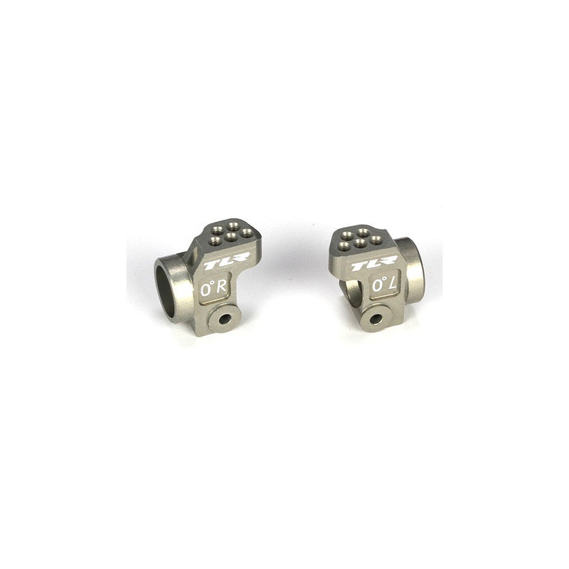 LOSI TLR2057 Rear Hubs Aluminum 22SCT *DISC*