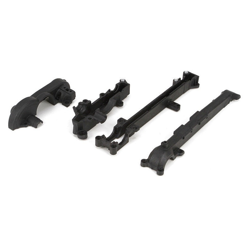 LOSI TLR231021 Belt Cover Set Center & Rear 22-4