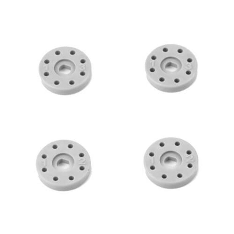 TEKNO TKR6705B Shock Piston Set 81.2, 81.3, flat / flat, 13mm, 4pcs