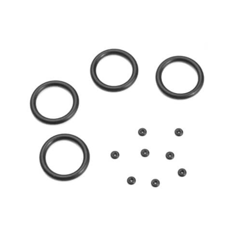 TEKNO TKR6714 Emulsion O- Ring Set 4X Seals 8X Emul O- Ring For 13mm Shocks