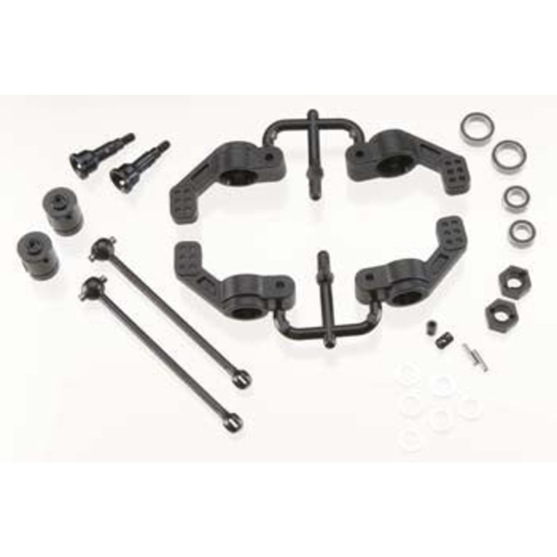 TEKNO TKR6852X Rear Driveshaft Hub Carriers 6mm