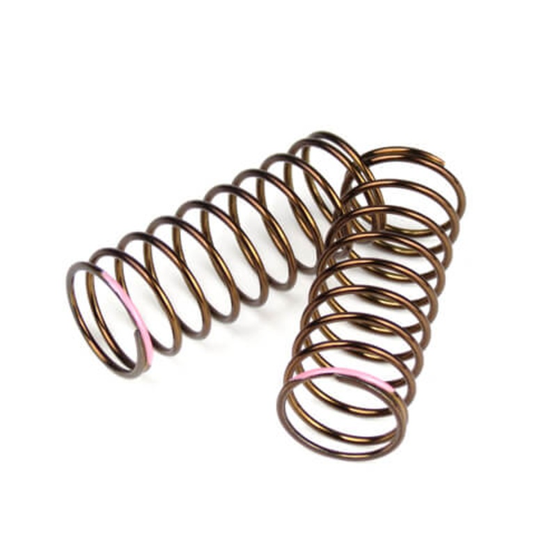 TEKNO TKR7233 Shock Spring Set(Fr,1.4x10.125,3.61lb/in,50mm,Pnk)