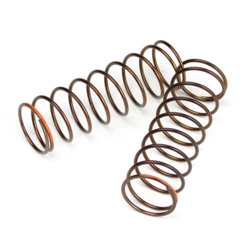 TEKNO TKR7246 63mm Rear Shock Spring Set 1.3x9.375 Orange - 3.01lb/in