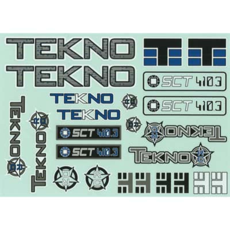 TEKNO TKR5548 Decal Sheet SCT410.3