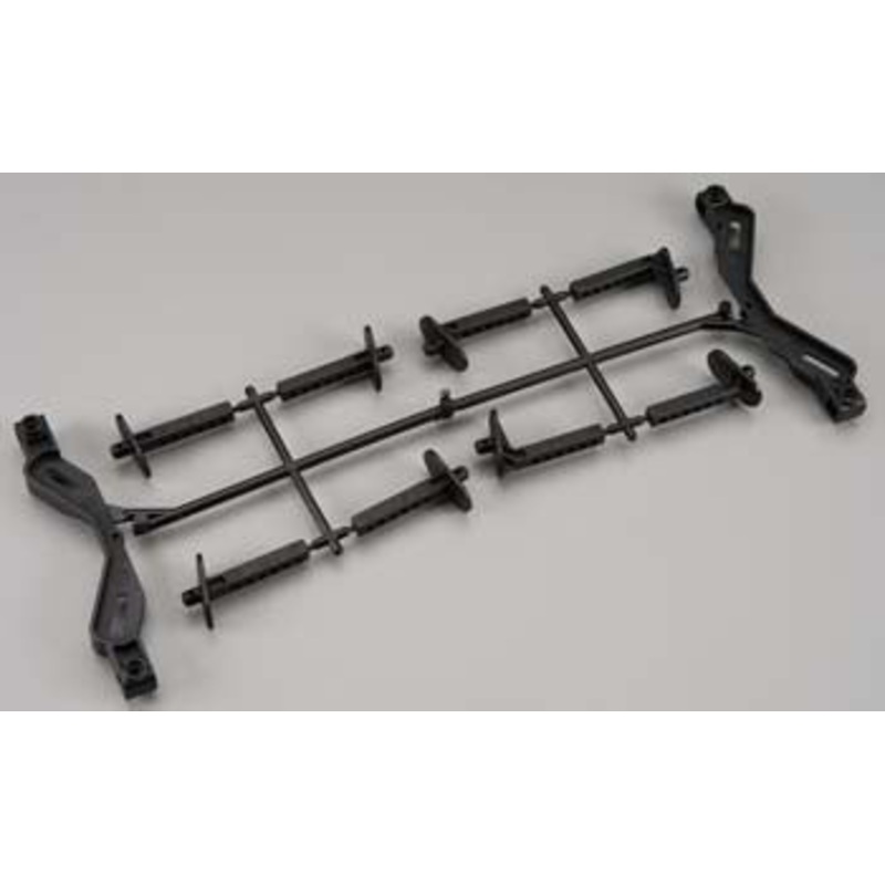 TEKNO TKR5791 Body Mount Set Front Rear SCT410