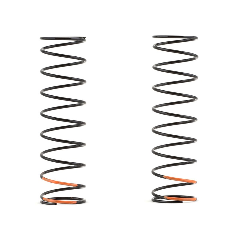 TEKNO TKR6033B 83mm Rear Shock Spring Set (Orange) (1.5 x 9.75T) (2)