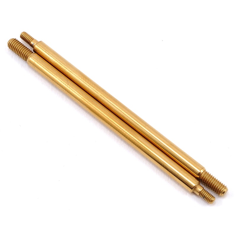 TEKNO TKR6061T Tekno RC Steel Ti-Nitride X-Long Rear Shock Shafts (2)