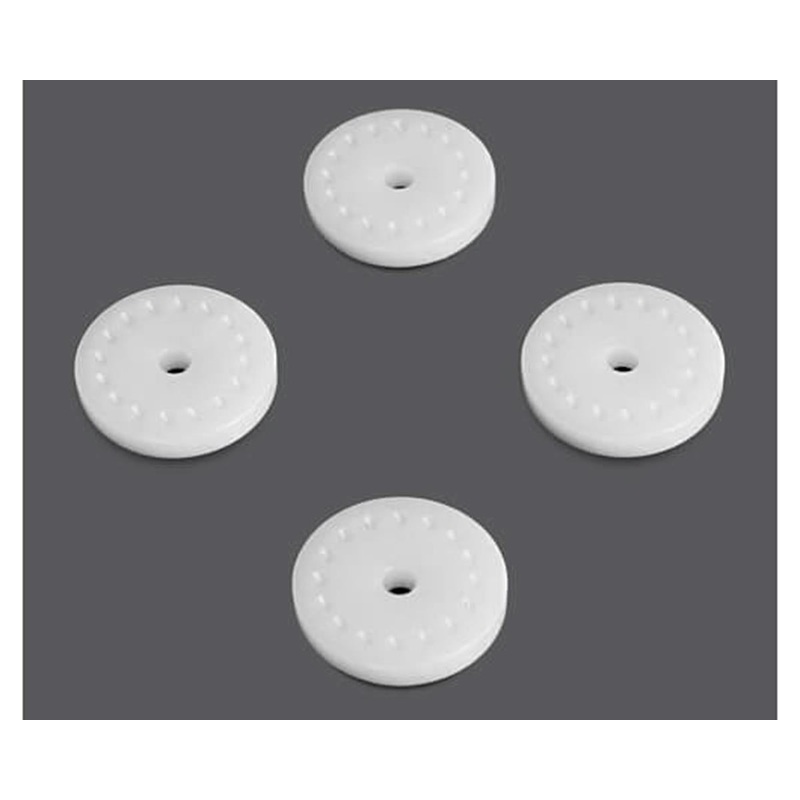 TEKNO TKR6163 CNC Flat/Flat Shock Pistons (4) (Blank)