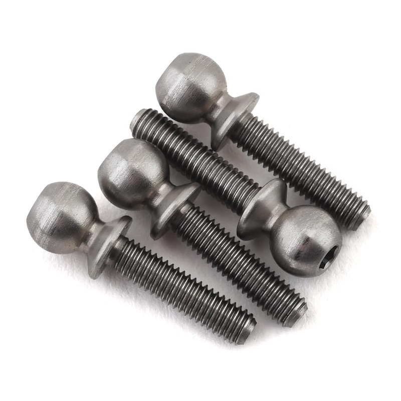 TEKNO TKR6212 Ball Stud (5.5mm, short neck, 12mm thread, 4pcs)