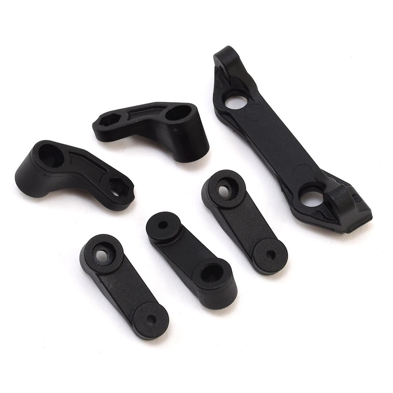 TEKNO TKR6526B Bell Cranks Servo Horns Ackerman Plate (Requires TKR6519B)