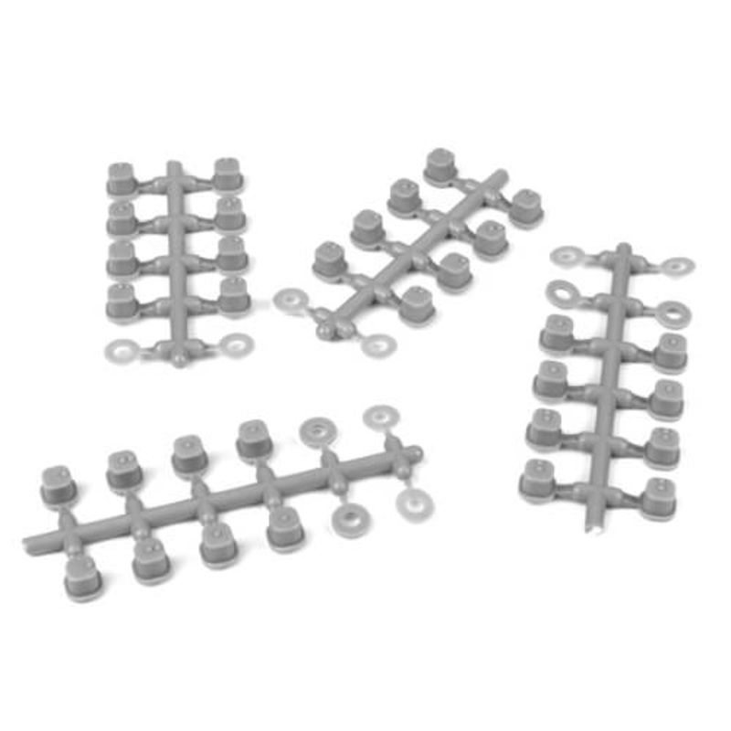 TEKNO TKR6544B Hinge Pin Inserts, Wheelbase Shims (requires TKR6523HD pins, EB/ET410)
