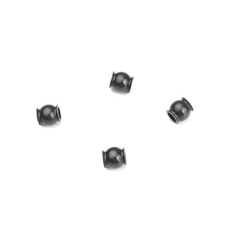 TEKNO TKR6548 EB410/ET410 5.5mm Flanged Pivot Balls (4)