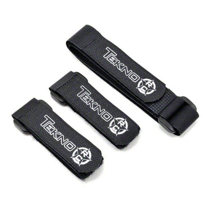 TEKNO TKR40008K Battery Straps Black 2 Cell