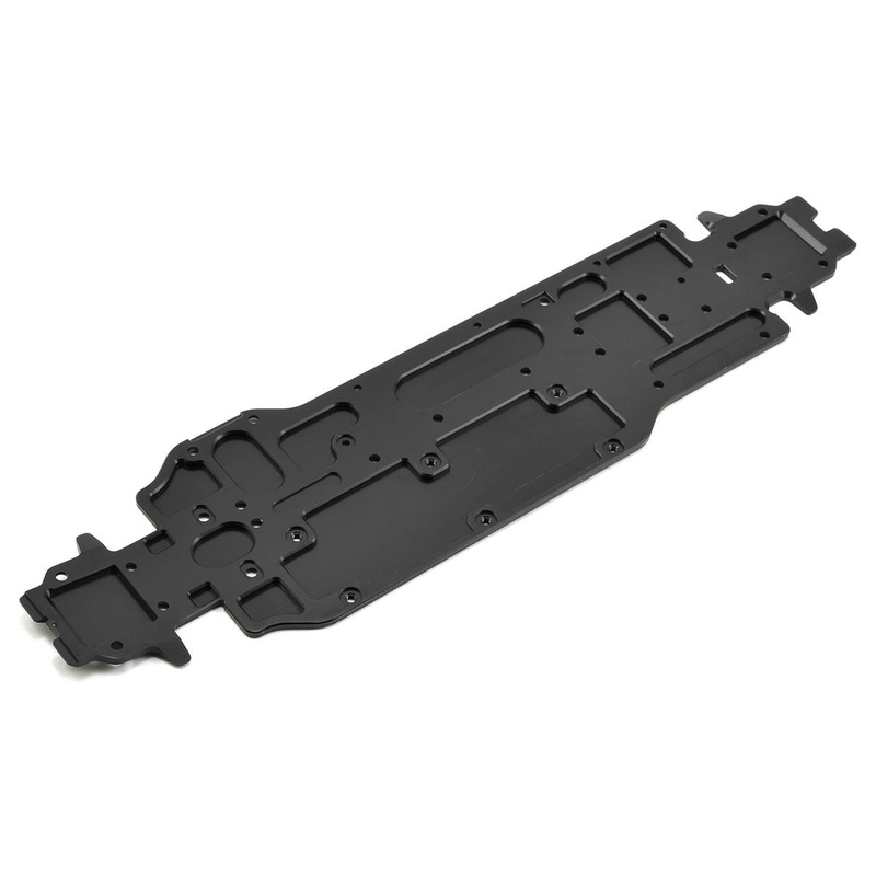 TEKNO TKR5288 Lightened Aluminum Chassis (Black) For EB/SCT/SL