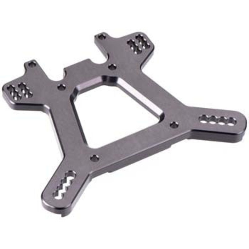 TEKNO TKR5428 Shock Tower Front ET48/NT48 7075 Gun Metal