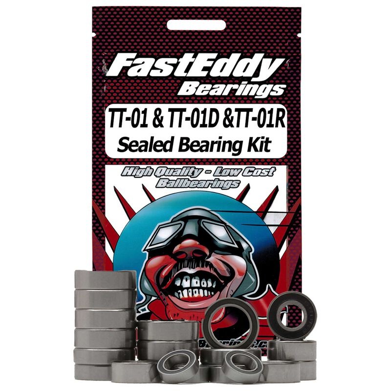 FAST EDDY TFE1389 Sealed Bearing Kit: Tamiya TT-01 Chassis