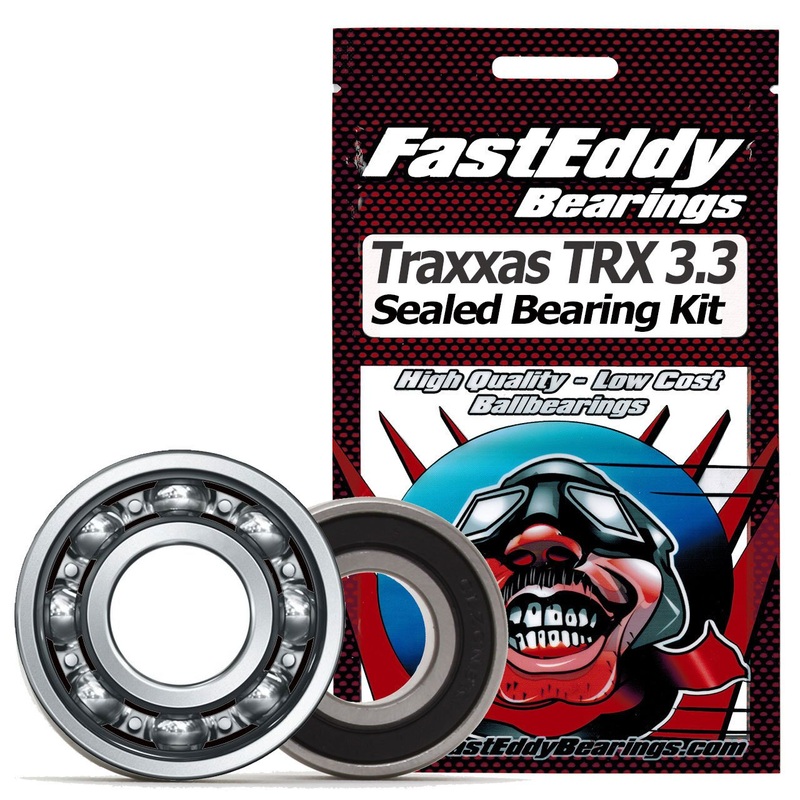 FAST EDDY TFE1593 Traxxas TRX 3.3 Engine Sealed Bearing Kit (1) Rear 12x21x5 (1) Front 7x17x5
