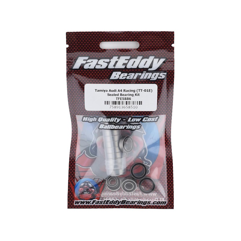 FAST EDDY TFE5886 Tamiya Audi A4 Racing Sealed Bearing Kit (TT-01E)
