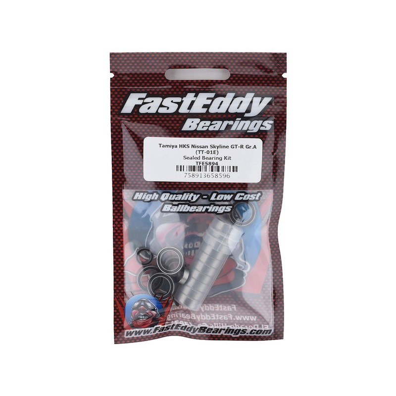 FAST EDDY TFE5894 Tamiya HKS Nissan Skyline GT-R Gr.A Sealed Bearing Kit (TT-01E)