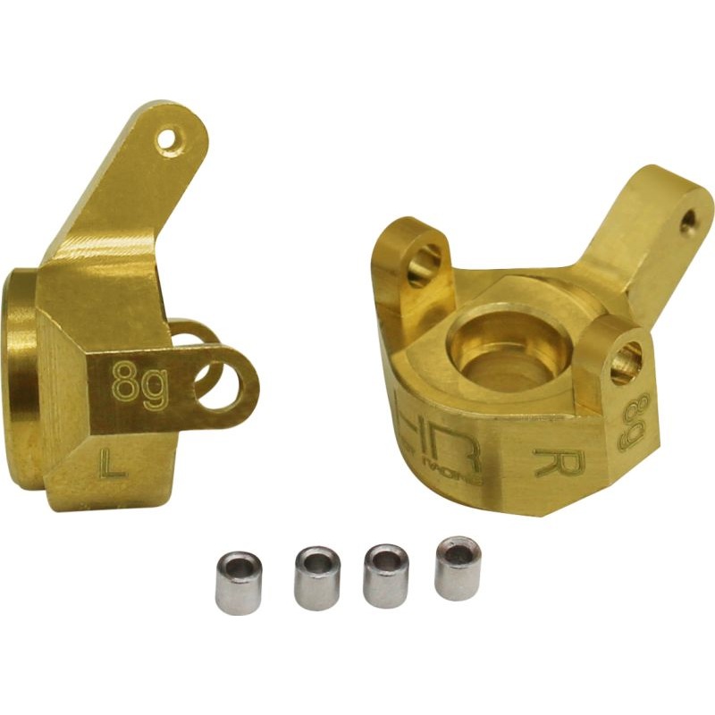 HOT RACING SXTF21H Brass Front Steering Knuckle SCX24