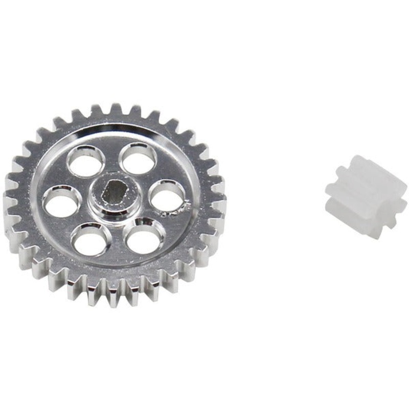 HOT RACING SXTF328M05 Axial SCX24 0.5M Spur Gear Conversion